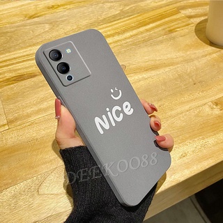 พร้อมส่ง เคสโทรศัพท์มือถือInfinix Note 12 G96 G88 VIP NFC New Style  Phone Cell Case Matte Slim Back Cover TPU Softcase Solid Color Nice Smiling Face Couple Handphone Casing Note12 12VIP