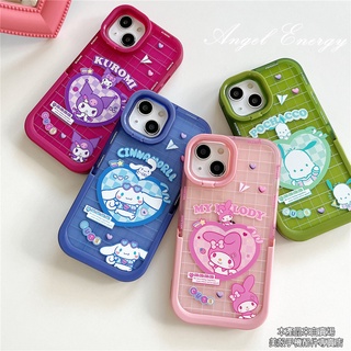 [เคสโทรศัพท์มือถือ ลายการ์ตูนครอบครัวซานริโอ้ กันกระแทก] สําหรับ iPhone13promax 11 12pro max