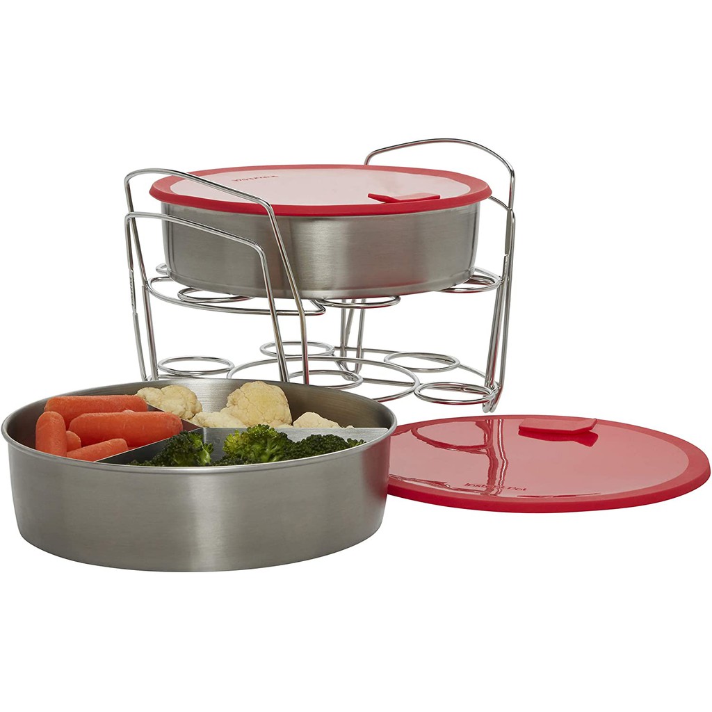 Instant Pot Official Cook/Bake Set 8-Piece Compatible with 6-quart and 8-quart cookers Authentic Acc