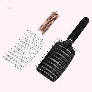 Hequ Hair Scalp Massage Comb Hairbrush Massager Women Wet Curly Detangle Hair Brush