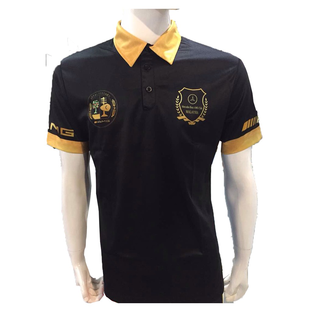 เสื้อยืดโปโล Mercedes Benz AMG Club
