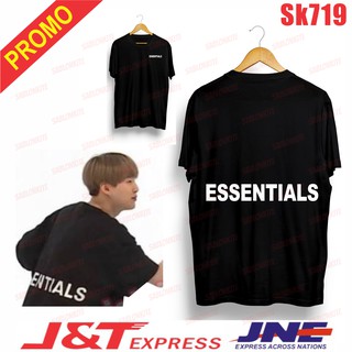 คอตต้อนคอกลม!! เสื้อยืด พิมพ์ลาย Bts SUGA Essentials SK719 UNISEX COMBED 30Sเสื้อยืดคอกลมแขนสั้นพิมพ์ลาย KPOP ฤดูร้อนS-5