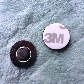 1ชิ้น ชุดแม่เหล็กติดป้ายชื่อแรงสูง 20 มม. พร้อมกาว 3M อย่างดี magnetics แม่เหล็กติดป้ายชื่อ 20mm แม่เหล็กแรงสูง