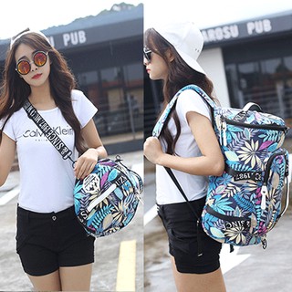 3in1 กระเป๋าเป้เดินทาง กระเป๋าสะพายหลัง กระเป๋าเป้ Backpack  รุ่น BA-164 (สีฟ้า)