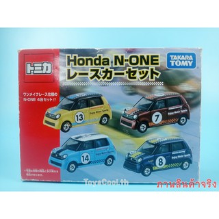 TOMICA GIFT HONDA N-ONE RACE CAR SET_N-ONE Race Racing Set 4X Diecast Toy Car Japan 2015