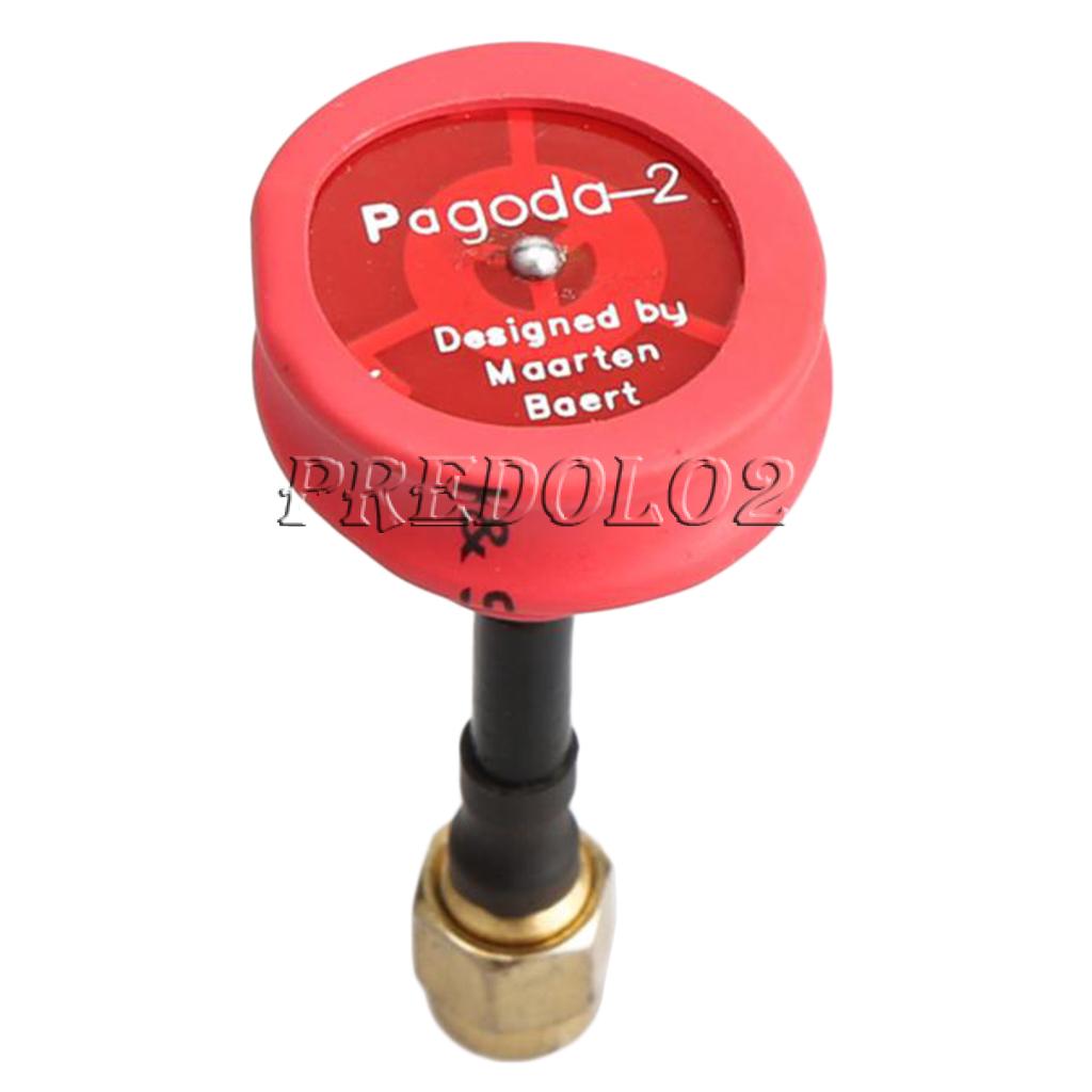 5 . 8 g 5 dbi pagoda แผงเสาอากาศรอบทิศทาง fpv ภายใน 50 มม