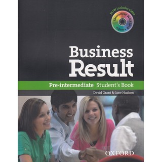 DKTODAY หนังสือ BUSINESS RESULT PRE-INTER:SB &amp; DVD-ROM PACK