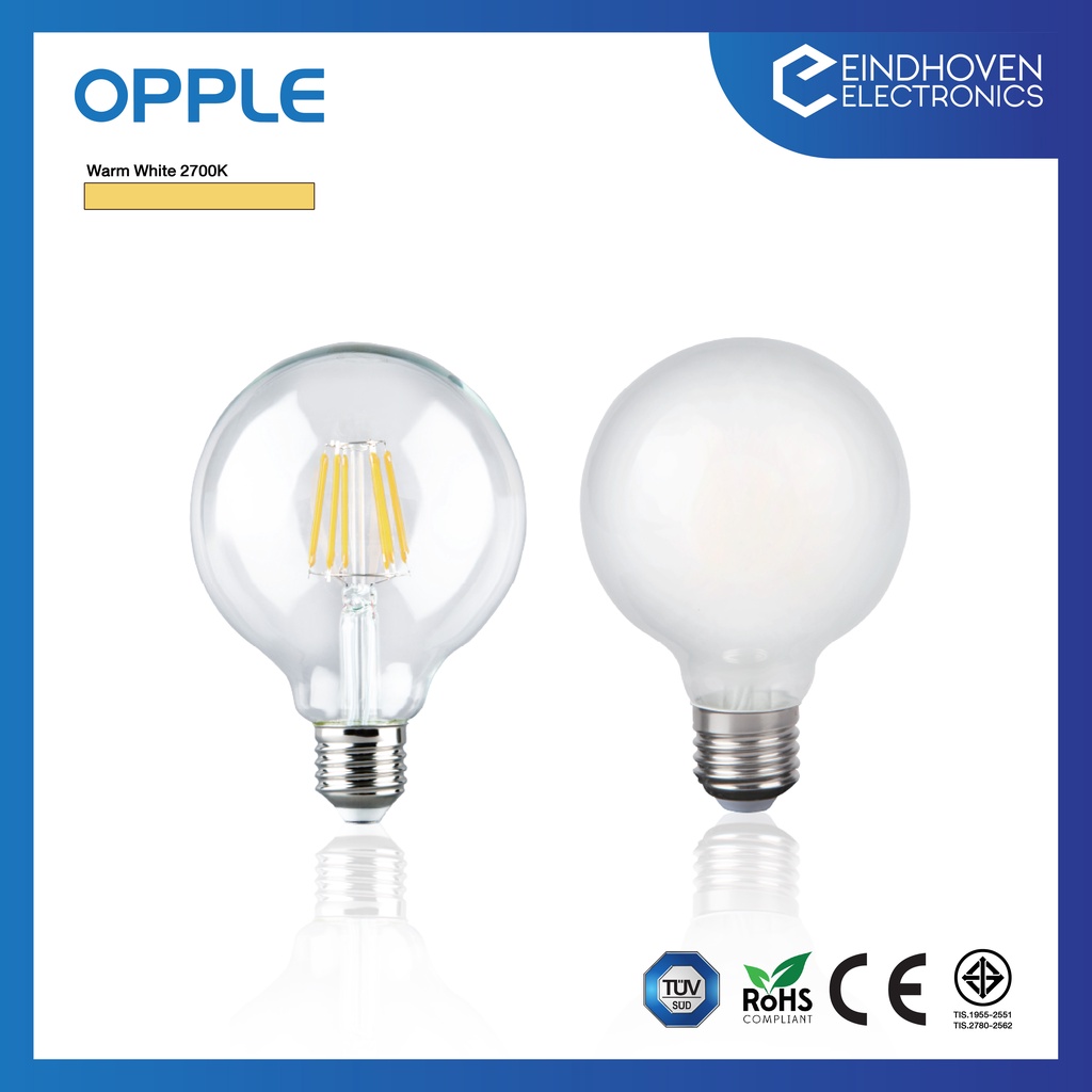 Opple Ecomax Filament Bulb G95, G125