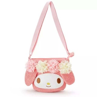 💛กระเป๋าสะพาย Hello Kitty , My Melody เป็นเส้นด้ายทอ💛