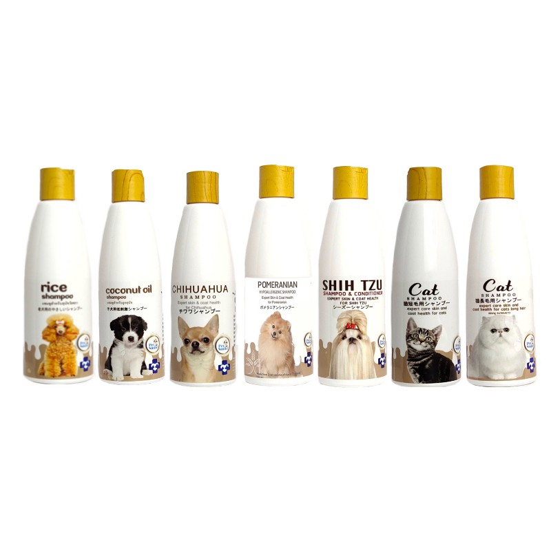 Pet Smile เพ็ทสไมล์ แชมพู ผสมคอนดิชันเนอร์ ขนาด 280 ml. (เลือกสูตรได้)