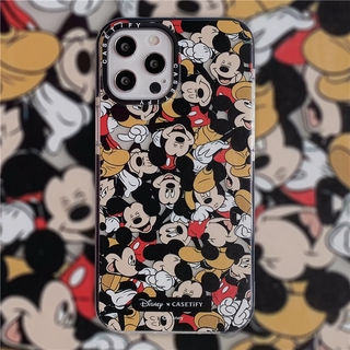 Casetify เคสโทรศัพท์มือถือแฟชั่น ซิลิโคน TPU นิ่ม ใส ลายมิกกี้ สําหรับ iPhone Case For 13 Pro Max 12 11 Pro Max XR X XS MAX 7/8 Plus SE2020 12 Mini