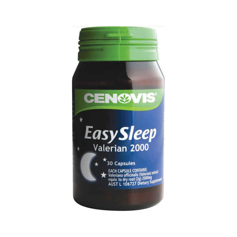 Cenovis Easy Sleep Valerian 2000mg 30 Capsules