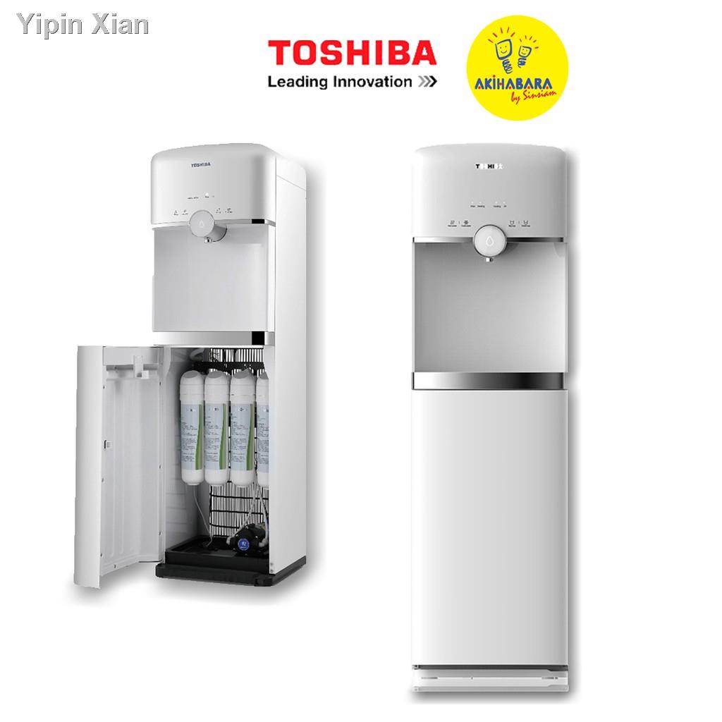 จัดส่งที่รวดเร็ว❡ระบบ RO+UV TOSHIBA เครื่องกรองน้ำระบบน้ำร้อน-เย็น TWP-W1643SK(W)
