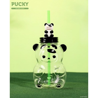 ❣️พร้อมส่ง❣️Pucky Panda Sippy Cup (1 Set)