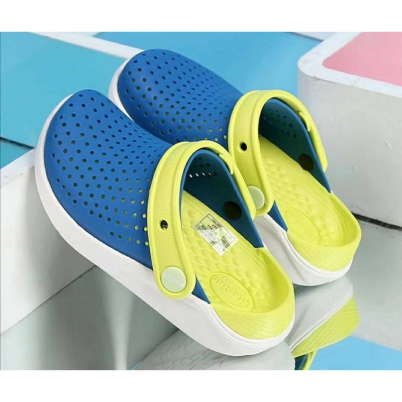 Crocs LiteRide Kid's รองเท้าเด็ก สีสวยสดใส นิ่มเบาสบาย