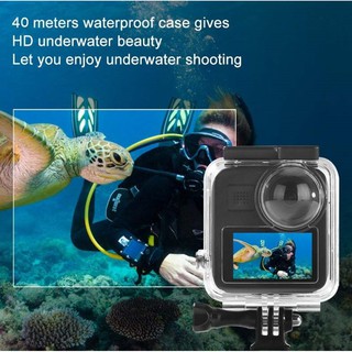 40M Waterproof Housing Case Accessories for GOPRO MAX Panoramic Action Cameras