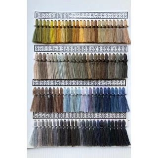 ด้ายเย็บผ้า หลากเฉดสี สีสวย ด้าย กว่า400เฉดสี ตราหัวเสือ 600หลา WOP ด้ายเย็บผ้าคละสี เบอร์60 DIY ด้ายสีรุ้ง ด้ายสี ด้าย