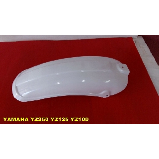 YAMAHA YZ250 YZ125 YZ100 "WHITE" REAR MUDGUARD FENDER // บังโคลนหลัง พลาสติก สีขาว สินค้าคุณภาพดี