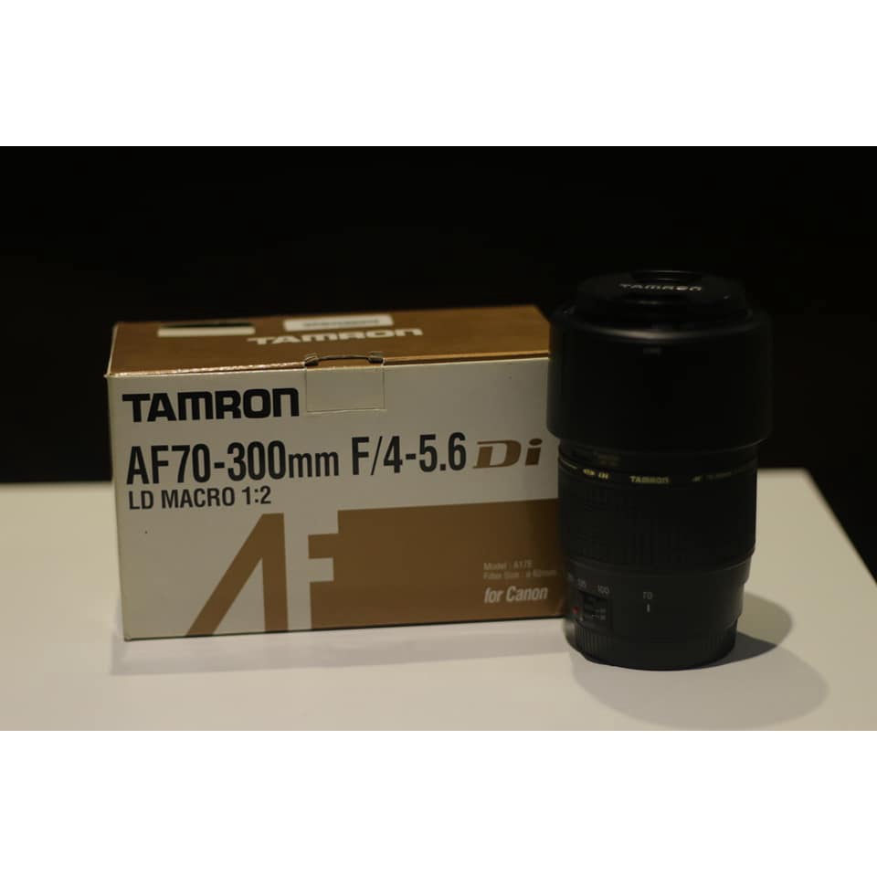 TAMRON AF70-300mm F/4-5.6 Di LD MACRO (สำหรับ Canon) มือสอง