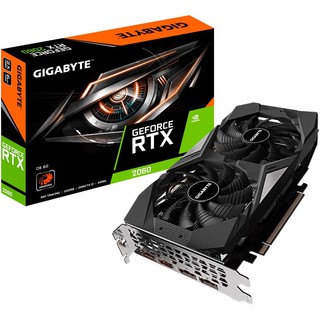 Gigabyte GeForce RTX 2060 D6 6GB GDDR6 Graphics Card (Rev1.0)