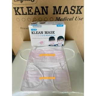 👧🏻👦🏻 หน้ากากเด็ก KLEAN MASK For Kids 💰ราคาถูกที่สุด❗️ด่วน ก่อนหมดโปร❗️หน้ากากอนามัยสำหรับเด็ก👧🏻👦🏻 (กล่อง 50 ชิ้น)