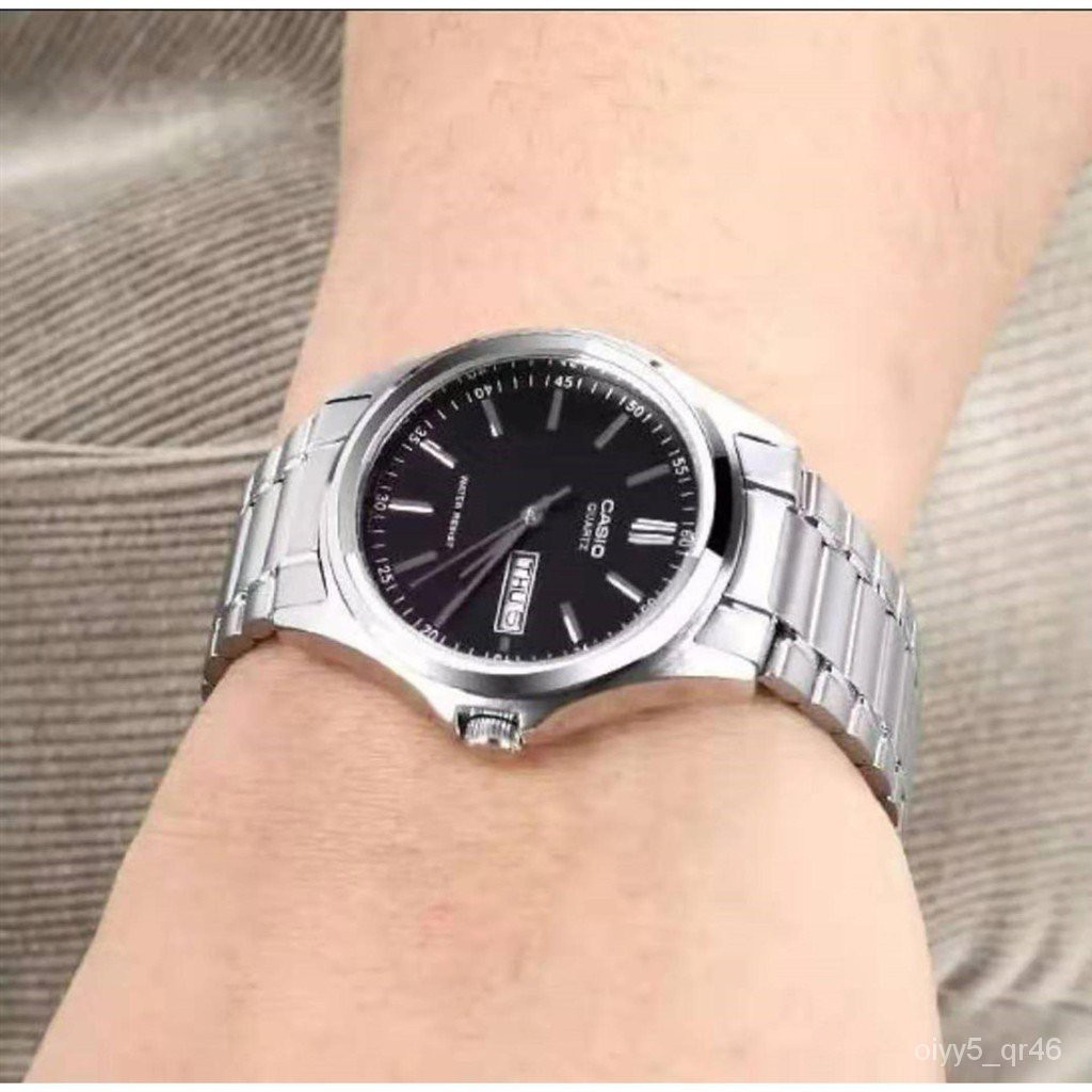 Casio Standard นาฬิกาข้อมือสุภาพบุรุษ สายสแตนเลส รุ่น MTP-1239D-7ADF WeR5
