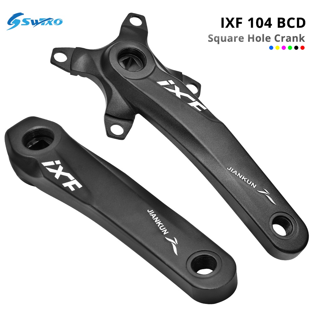 JIANKUN IXF Crankset 170MM Square Crank Set 32343638T 104BCD Chanring 8 ...