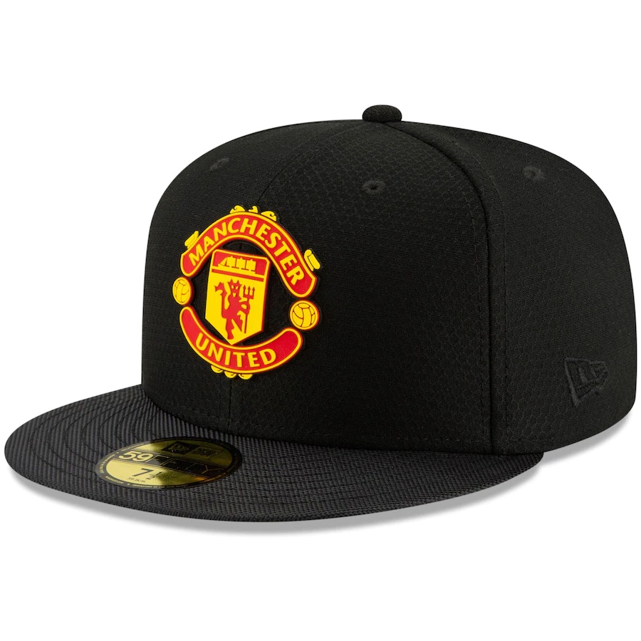 ผู้ชาย New Era Black Manchester United Sport Hip Hop Hat