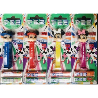 PEZ (เพซ) ลูกอมการ์ตูนหัวโต ลาย Disney Mickey Mouse Ready Go