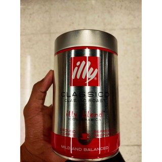 อิลลี่กาแฟคั่วบด 250กรัม Illy Roasted &amp; Ground Coffee 250g.