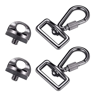 R* ขาตั้งกล้องสามขา 1 4 สกรูเชื่อมต่ออะแดปเตอร์ Carabiner ชุดตะขอปลดเร็ว