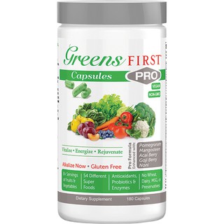 พร้อมส่ง PRO Phytonutrient Antioxidant Superfood Greens First Superfood แคปซูลรวมผักผลไม้ ไฟโตรนิวเทรียน ต้านอนุมูลอิสระ