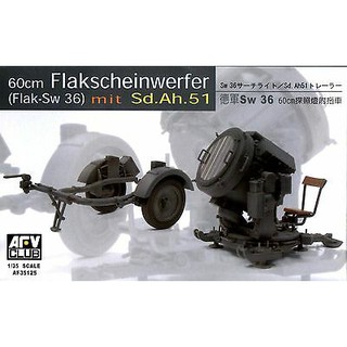 AFV Club 1/35 AF35125 GERMAN SW-36 FLAKSCHEINWERFER