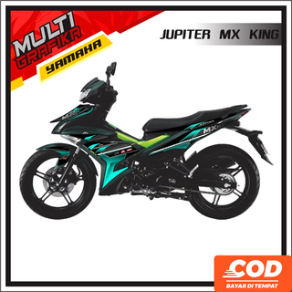 สติกเกอร์ติดตกแต่งรถจักรยานยนต์ Mx King yamaha jupiter Mx King 150 Variations Full Body pariasi 2015 2016 2017 2018 2019 2020 2021 สีแดง สีฟ้า สีเขียว สีชมพู