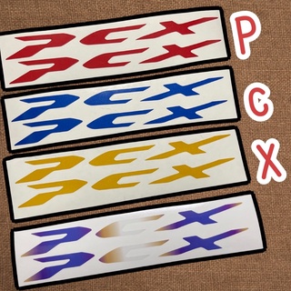 สติ๊กเกอร์ติดโลโก้ Pcx160 ปี2021-2024 (3Mสะท้อนแสง &ฟิล์มสีไ…