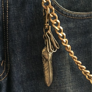 Key Chain Feather พวงกุญแจขนนก