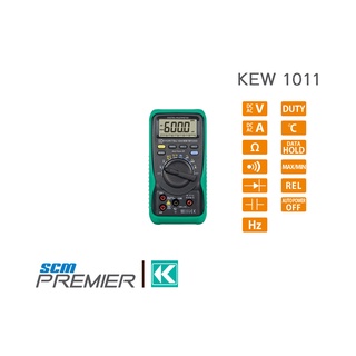 ดิจิตอลมัลติมิเตอร์ KYORITSU Digital Multimeter รุ่น 1011