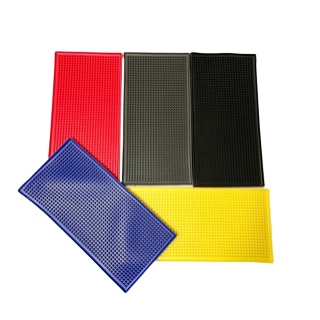 แผ่นยางรองกันลื่น BAR MAT ขนาด 15X30 cm/ขนาด 30x45 cm.