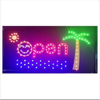 ป้ายไฟ LED OPEN โอเพ่น