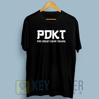 Pdkt เสื้อยืดลําลอง แขนสั้น พิมพ์ลาย Hit Tikung Words rb