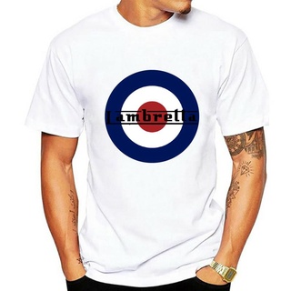 เสื้อยืดลําลอง ผ้าฝ้าย 100% แขนสั้น คอกลม พิมพ์ลาย Lambretta on Target แฟชั่นฤดูร้อน สําหรับคู่รักSize S-5XL