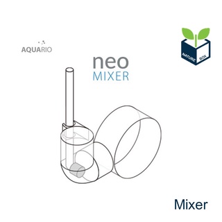 AQUARIO NEO Mixer หัวกระจาย CO2 สำหรับต่อกับ Outflow กรองนอก (มีสินค้าพร้อมส่ง)