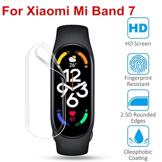 ใหม่ ฟิล์มไฮดรอลิคใส แบบนิ่ม ป้องกันหน้าจอ สําหรับ Xiaomi Mi Band 7 Miband 7 2 ชิ้น ต่อล็อต