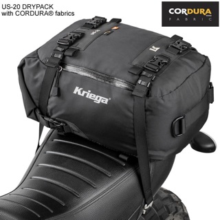 KRIEGA US-20 (20ลิตร) กระเป๋าติดเบาะหลังกันน้ำ 100% ผ่อน 0% 10 เดือน สินค้าของแท้ จากประเทศอังกฤษ