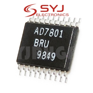 มีสินค้า วงจรรวม AD7801BRUZ-REEL AD7801BRUZ AD7801BRU AD7801 TSSOP-20 2 ชิ้น