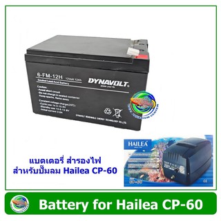 แบตเตอรี่ สำหรับปั๊มออกซิเจน Hailea CP-60 Batery for Air Pump Hailea CP-60