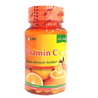 Nature VitaminC Vitamin วิตามิน ซี ธรรมชาติ 30 เม็ด