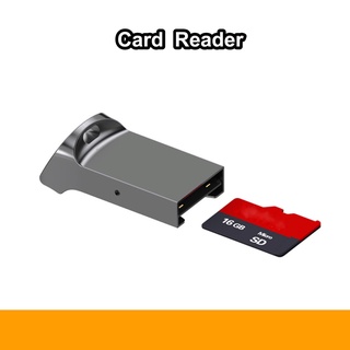 Card Reader Mini Micro SD TF Mini USB TF Memory การ์ดรีดเดอร์ พกพา เล็ก จิ๋ว Cardreader Microsd High Speed Adapter