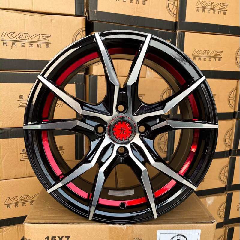 ล้อแม็กใหม่ X154 ขอบ15x7.0 ET35 4x100 - งาน KAYS