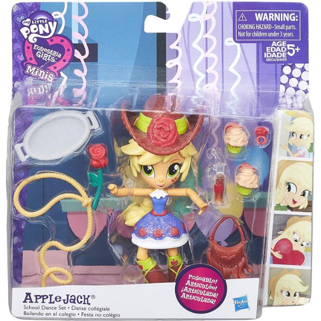 My Little Pony Equestria Girls Minis Apple Jack School Dance Set